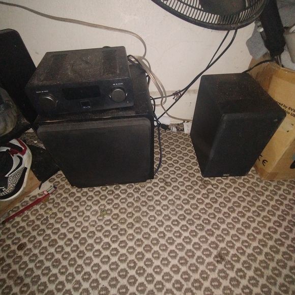 SVS Black Portable Speaker Set